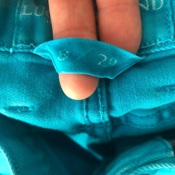Lucky Brand Riley Shorts Blue 8/29 - Picture 5 of 13